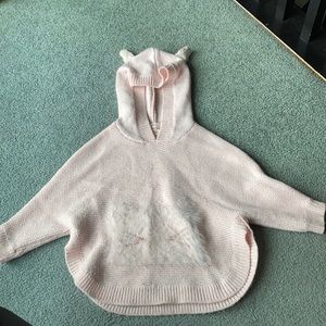 Bat wing cape with hood and furry cat face